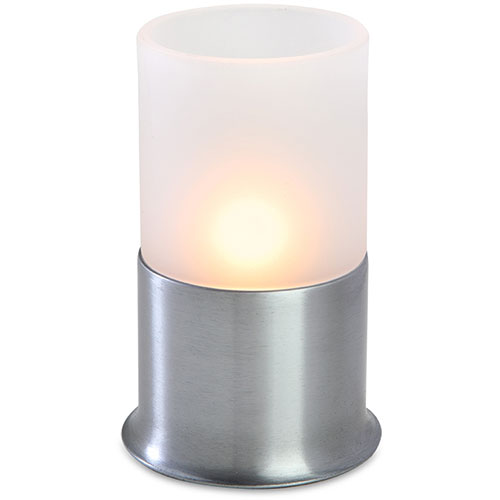Sterno Corsa Silver Candle Holder