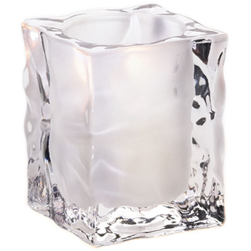 Sterno Joule Flameless Candle Holder, Frost