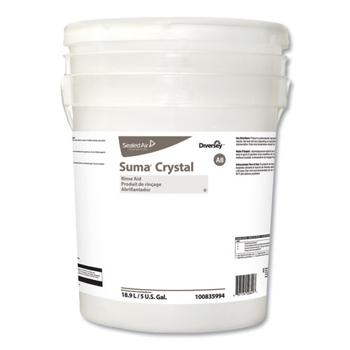 Suma® Suma Crystal A8, Characteristic Scent, 18.9 L Container