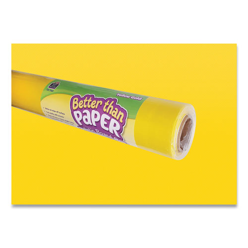 Teacher Created Resources Better Than Paper Bulletin Board Roll, 4 ft x 12 ft, Yellow Gold