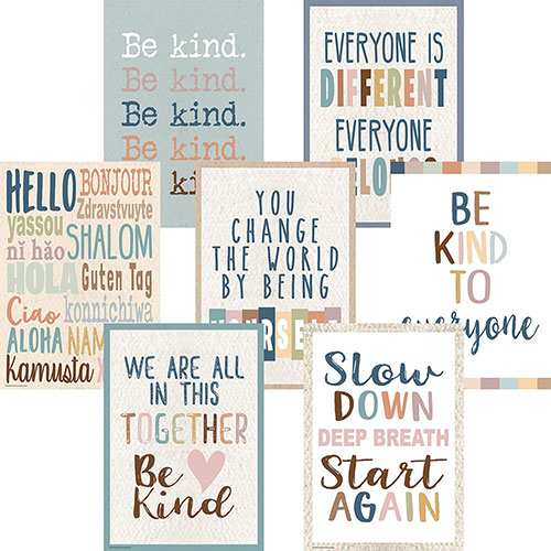 Teacher Created Resources Everyone is Welcome Posters - "Welcome" - 13.3" Width - Multi