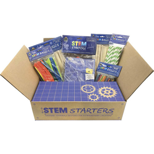 Teacher Created Resources Stem Starters Kit, 11"Wx13-1/2"Lx4"H, Multi