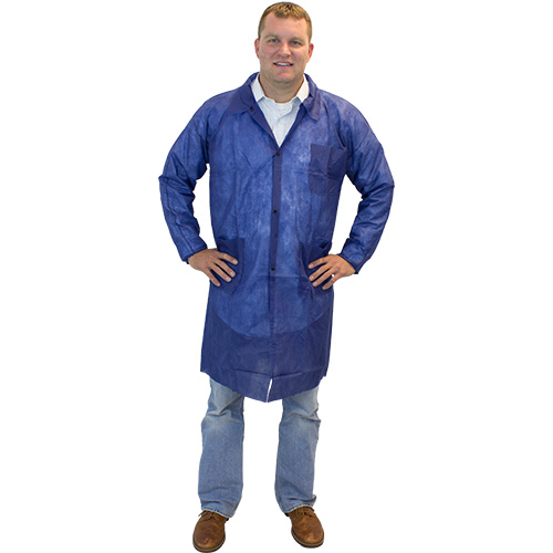The Safety Zone Blue Lab Coat, 2X