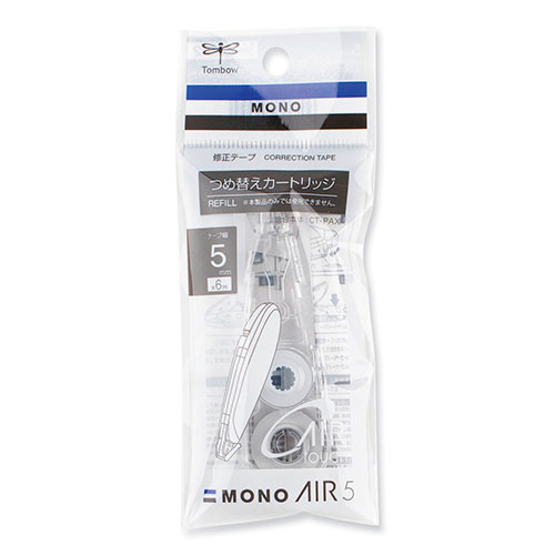 Tombow MONO Air Pen-Type Correction Tape, Refill, Clear Applicator, 0.19" x 236"