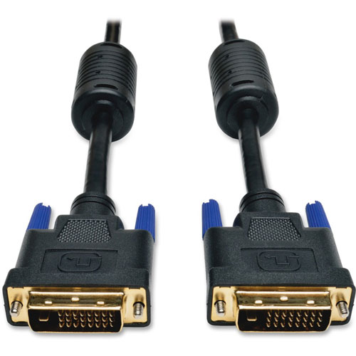 Tripp Lite DVI Dual Link Cable, Digital TMDS Monitor Cable, DVI-D (M/M), 6 ft., Black
