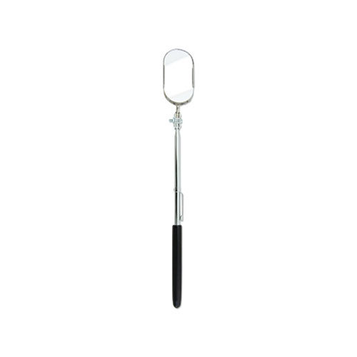 Ullman Inspection Mirror, Oval, 1 in x 2 in, 8-1/2 in Length