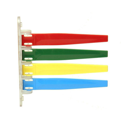 Unimed-Midwest Status Flags, 4 Flags, Assorted Colors