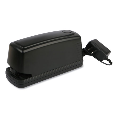 Universal Electric Stapler with Staple Channel Release Button, 30-Sheet Capacity, Black