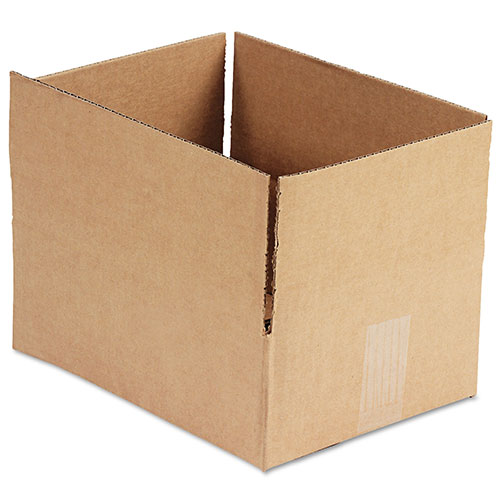Universal Fixed-Depth Corrugated Shipping Boxes, Regular Slotted Container (RSC), 9" x 12" x 4", Brown Kraft, 25/Bundle