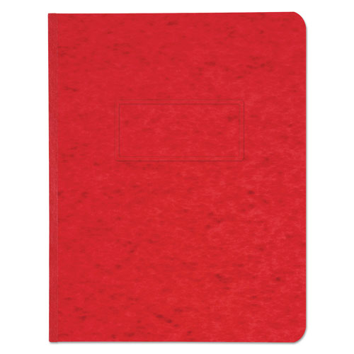 Universal Pressboard Report Cover, Two-Piece Prong Fastener, 3" Capacity, 8.5 x 11, Executive Red/Executive Red