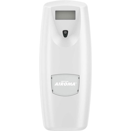 Vectair Systems Airoma Aerosol Air Freshener Dispenser - 60 Day Refill Life - 44883.12 gal Coverage - 1 Each - White