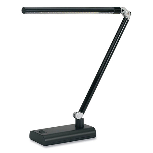 Victory Light LED Desk Lamp, 7w x 3.5d x 14.5h, Black
