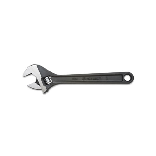 Vuzix Black Oxide Adjustable Wrench, 6 in Long, 15/16 in Opening
