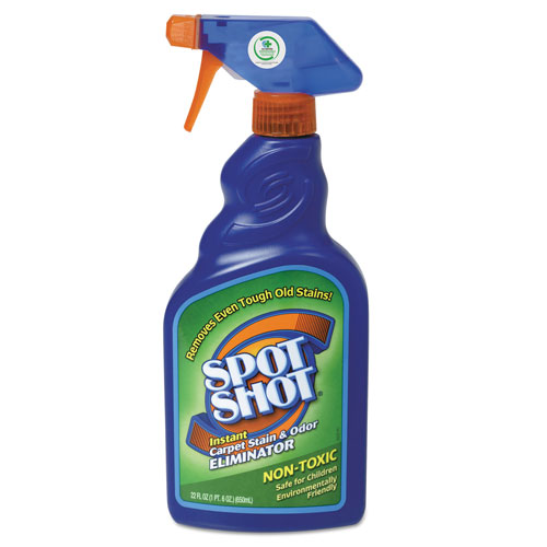 WD-40 Spot Shot Instant Carpet Stain & Odor Eliminator, 22oz Spray Bottle, 6/Carton