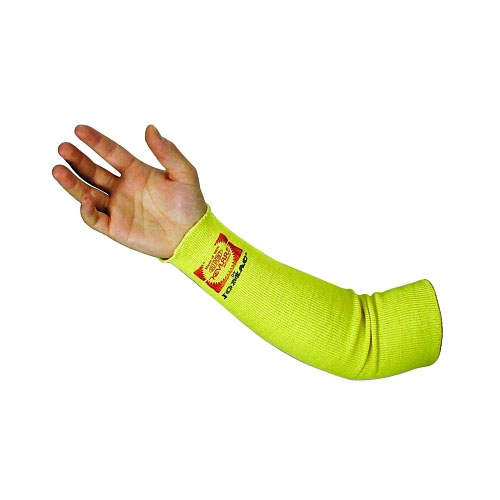 Wells Lamont Kevlar Sleeves, 18 in Long, Elastic Closure, One Size Fits Most, Yellow