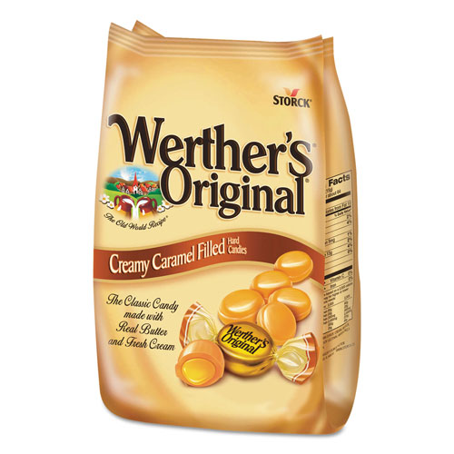 Werther's® Hard Candies, Caramel with Caramel Filling, 30 oz Bag