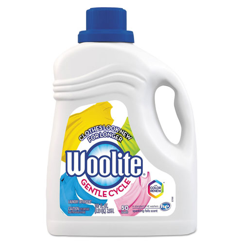 Woolite Gentle Cycle Laundry Detergent, Light Floral, 100 oz Bottle
