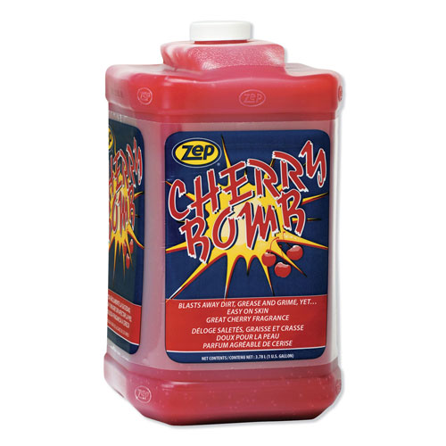 Zep Commercial® Cherry Bomb Hand Cleaner, Cherry Scent, 1 gal Bottle, 4/Carton