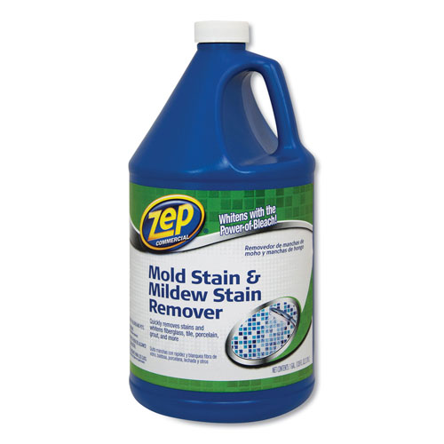 Zep Commercial® Mold Stain and Mildew Stain Remover, 1 gal, 4/Carton