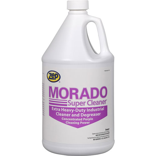 Zep Commercial® Morado Super Cleaner, Concentrate Liquid, 128 fl oz (4 quart), Purple, Clear