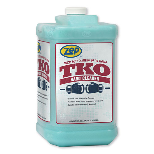 Zep Commercial® TKO Hand Cleaner, Lemon Lime Scent, 1 gal Bottle, 4/Carton