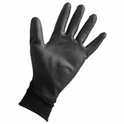 Ansell Sensilite Gloves, 10, Black