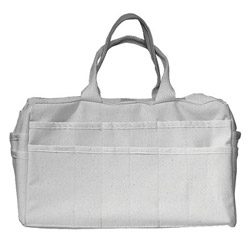 Alta Canvas Organizer Bag, 24 Pockets, 16in