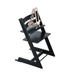 Stokke Tripp Trapp Wooden High Chair, Black