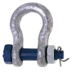 Cooper Hand Tools 999 7/8" 6-1/2"t Anchor Shackle w/Safety Pi