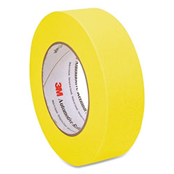 3M Automotive Refinish Masking Tape, 36 mm x 55 m, Yellow