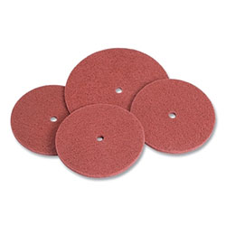 3M Buff and Blend HP Disc, 6 in x 1/2 in, Very Fine, Aluminum Oxide, 3600 rpm, Red