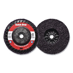 3M Clean and Strip XT Disc, 4-1/2 in x 5/8 in-11, Extra Coarse, Silicon Carbide, 13300 rpm, Purple