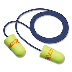 3M E-A-Rsoft Metal Detectable Soft Foam Earplugs, 32 dB NRR, Yellow, 2,000/Carton