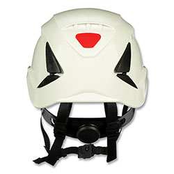 3M SecureFit X5000 Series Safety Helmet, 6-Point Pressure Diffusion Ratchet Suspension, White