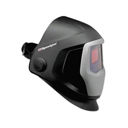 3M Speedglas™ 9100 Series Helmet with Auto-Darkening Filter, Variable 5, 8 to 13, Black, 2.8 in x 4.2 in Window