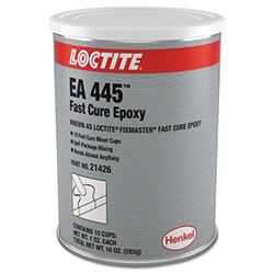 Loctite Fixmaster® Fast Cure Epoxy, Mixer Cup, 1 oz, Capsule, Grey