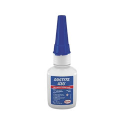 Loctite 430™ Super Bonder® Instant Adhesive, 1 oz, Bottle, Clear