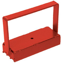 Magnet Source 150# Pull Heavy Duty Handle Magnet Red