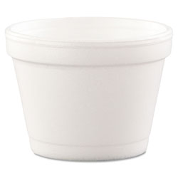 Dart Bowl Containers, Foam, 4oz, White, 1000/Carton (4J6DART)