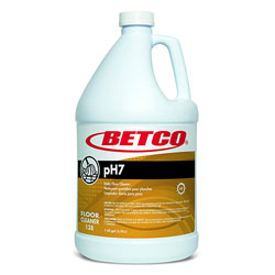 Betco pH7 Neutral Daily Floor Cleaner Concentrate, Gallon Bottle, 4/Case