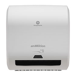 enMotion Impulse® 8" 1-Roll Automated Touchless Paper Towel Dispenser, White, 59437A, 12.700" W x 8.580" D x 13.800" H
