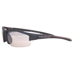 Smith & Wesson Equalizer Safety Glasses, Gunmetal Frame, Clear Anti-Fog Lens