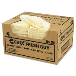 Chicopee Fresh Guy Towels, 13 1/2 x 13 1/2, Yellow, 150/Carton