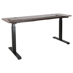 Alera 2-Stage Electric Adjustable Table Base, 27.5" to 47.2" High, Black (ALEHT2SSB)