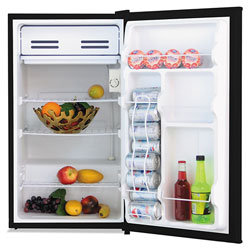 Alera 3.3 Cu. Ft. Refrigerator with Chiller Compartment, Black
