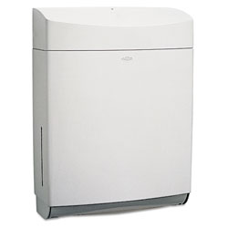 Bobrick Matrix Series Surface-Mounted Paper Towel Dispenser, ABS Plastic, Gray (B5262)