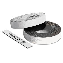 Baumgarten's Dry Erase Magnetic Label Tape, White,1" x 50 ft. (BAU66151)
