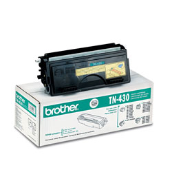 Brother TN430 Toner, 3000 Page-Yield, Black