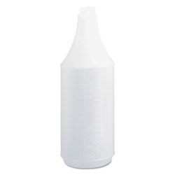 Boardwalk Embossed Spray Bottle, 32 oz, Clear, 24/Carton (BWK00032)
