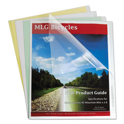 C-Line Report Covers, Economy Vinyl, Clear, 8 1/2 x 11, 100/BX (CLI31347)